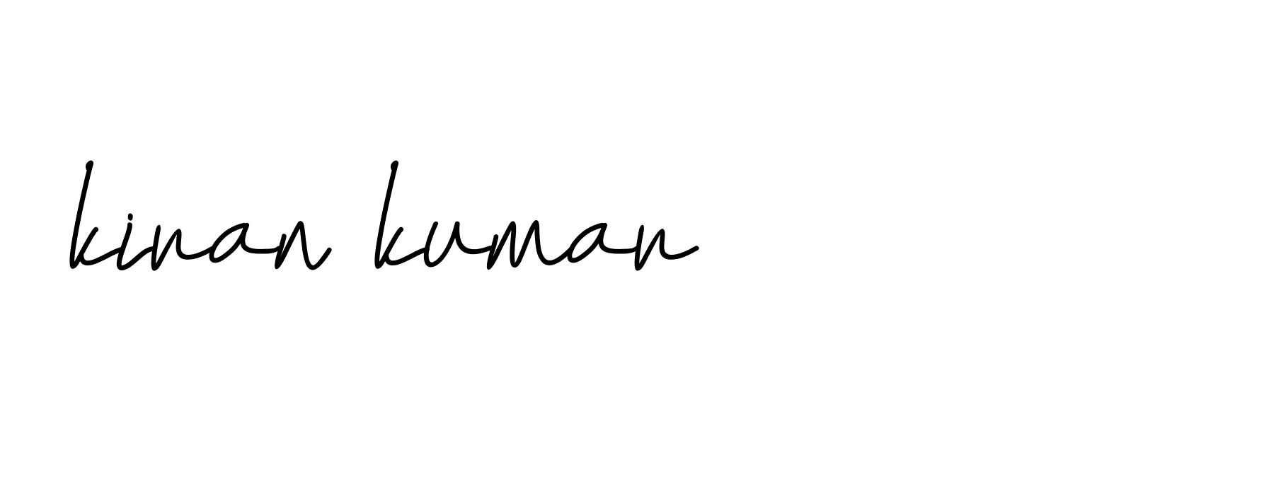 Signature of kiran-kumar