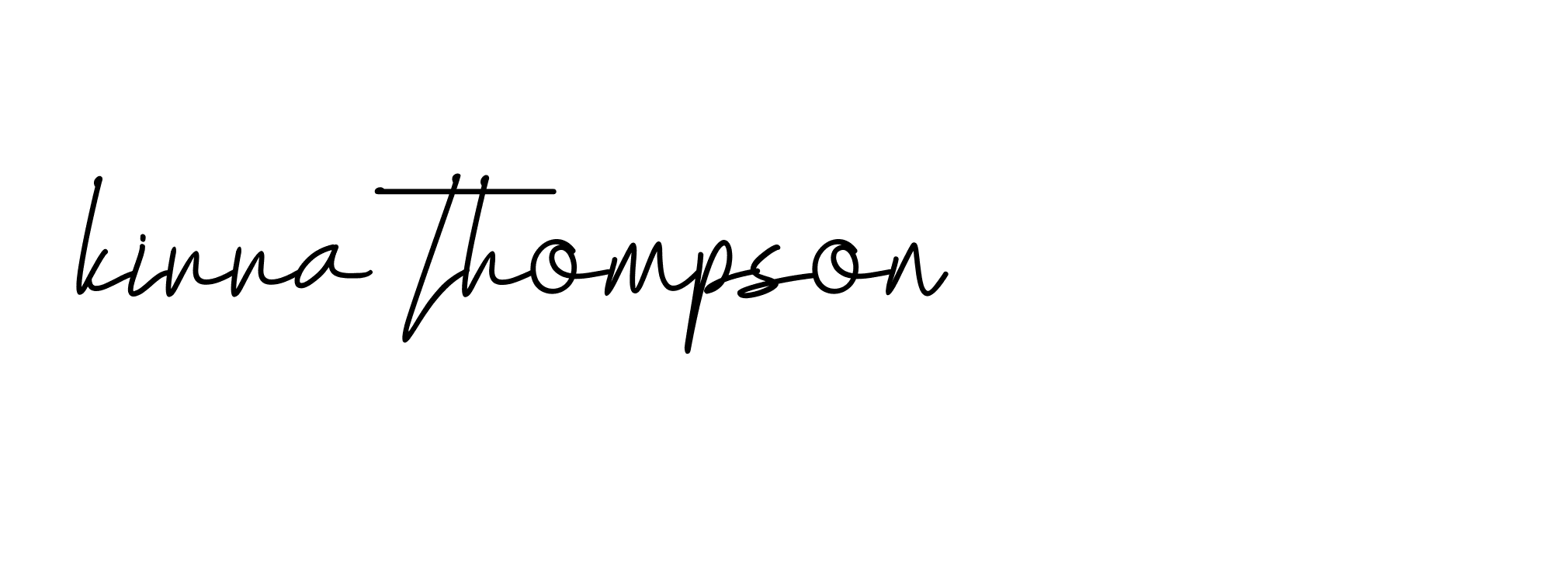 Signature of kirra-thompson