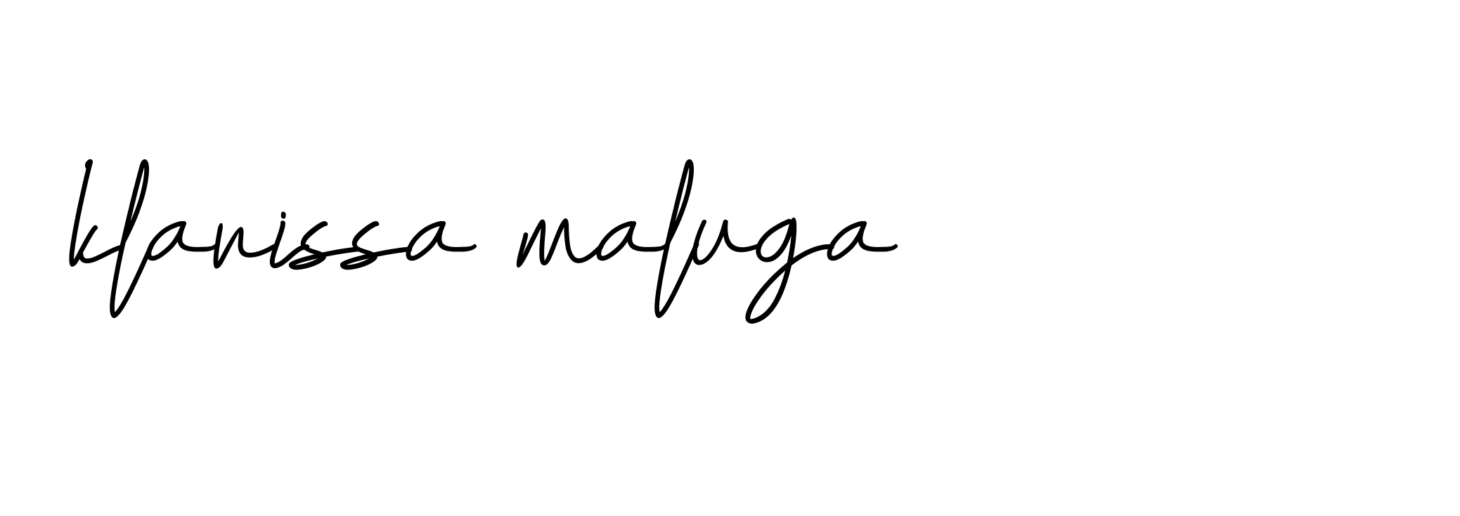 Signature of klarissa-maluga