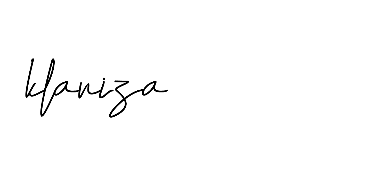 Signature of klariza