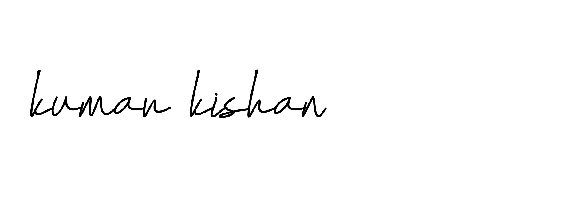 Signature of kumar-kishan