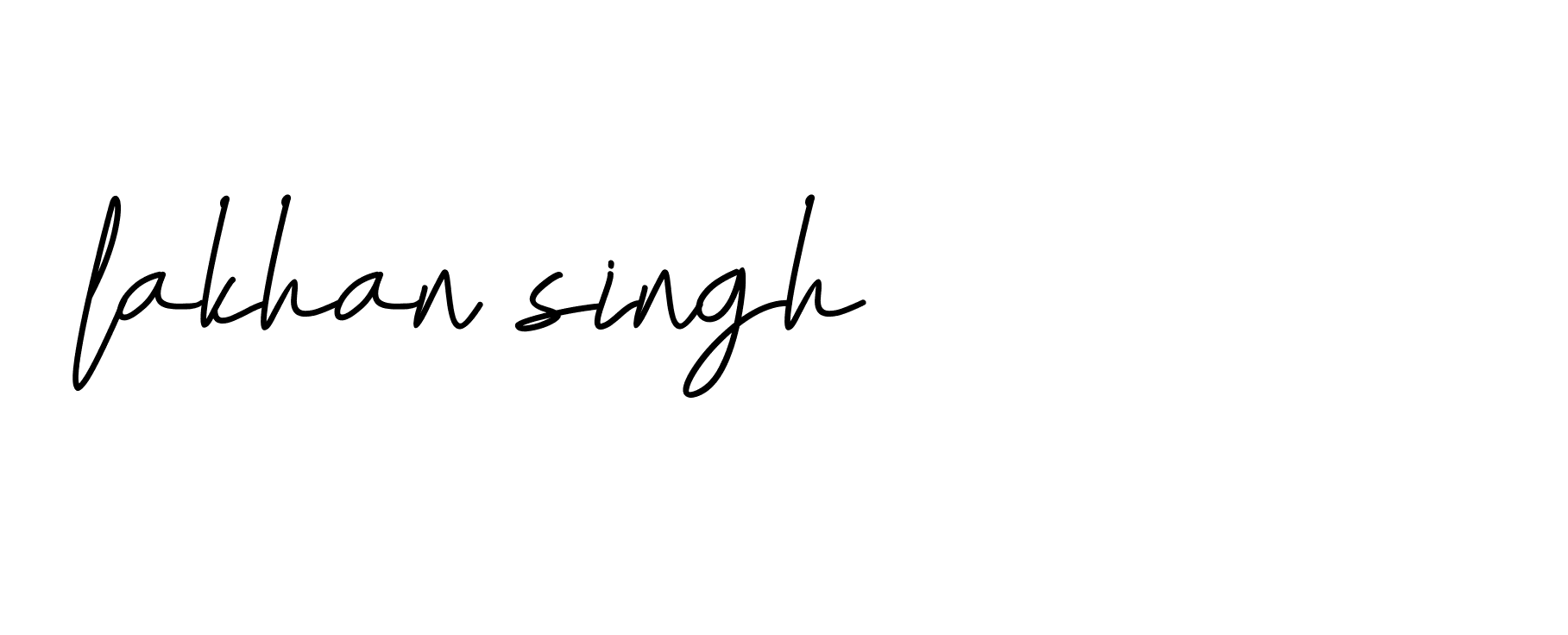 Signature of lakhan-singh