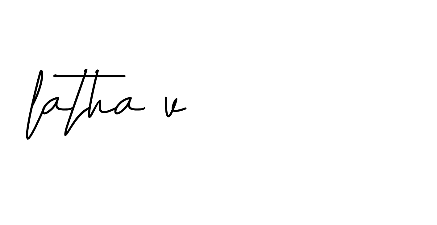 Signature of latha-v