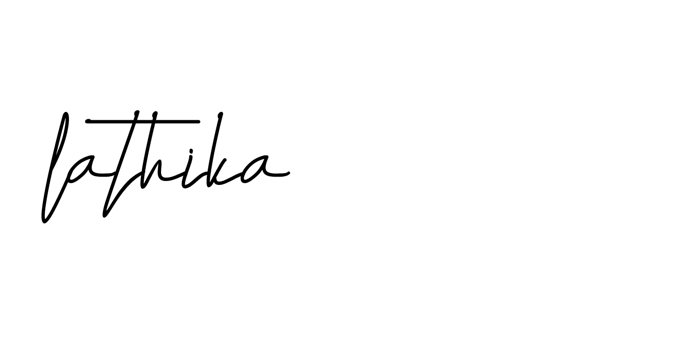 Signature of lathika