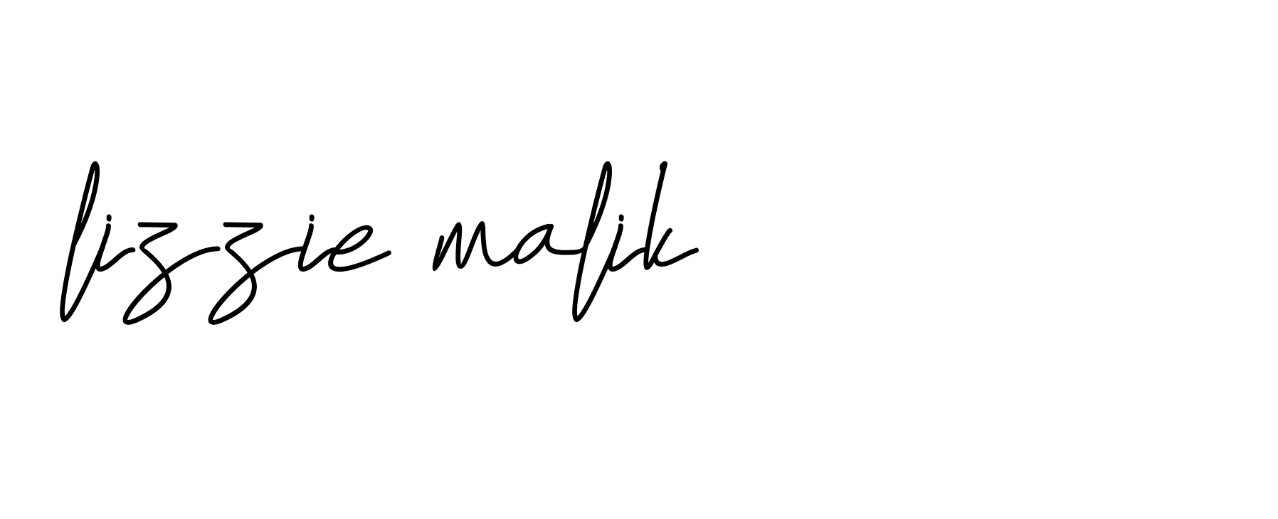 Signature of lizzie-malik