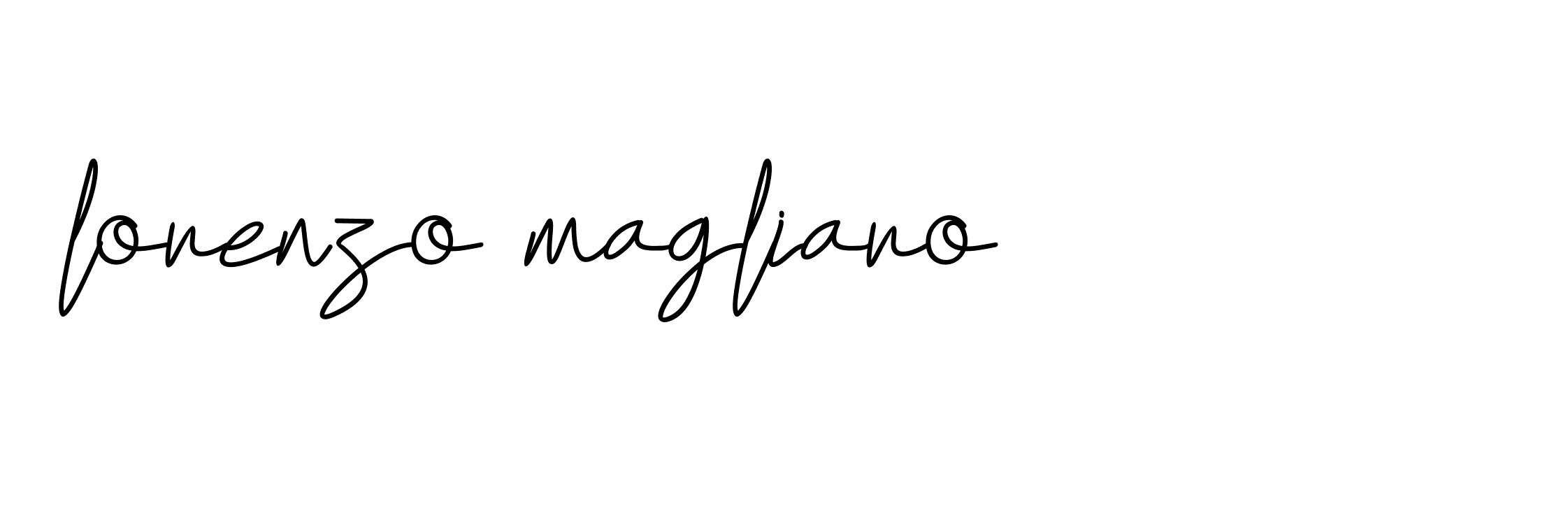 Signature of lorenzo-magliaro