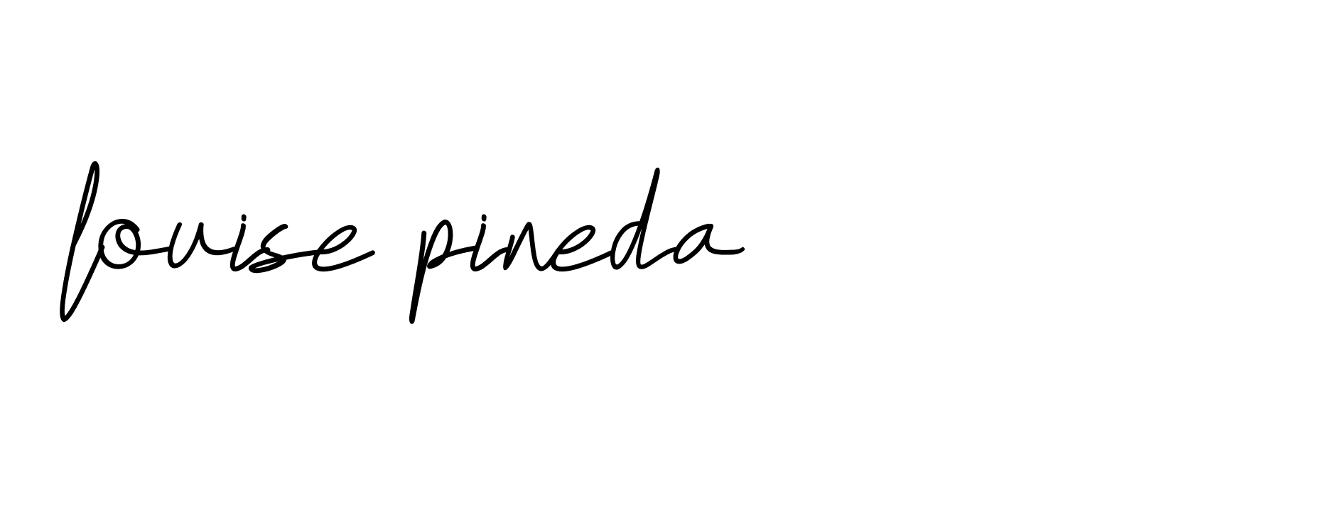 Signature of louise-pineda