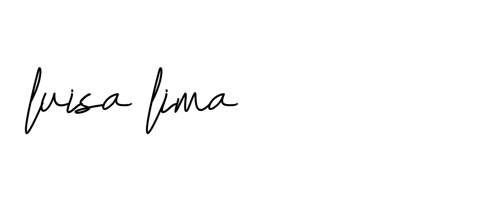 Signature of luisa-lima