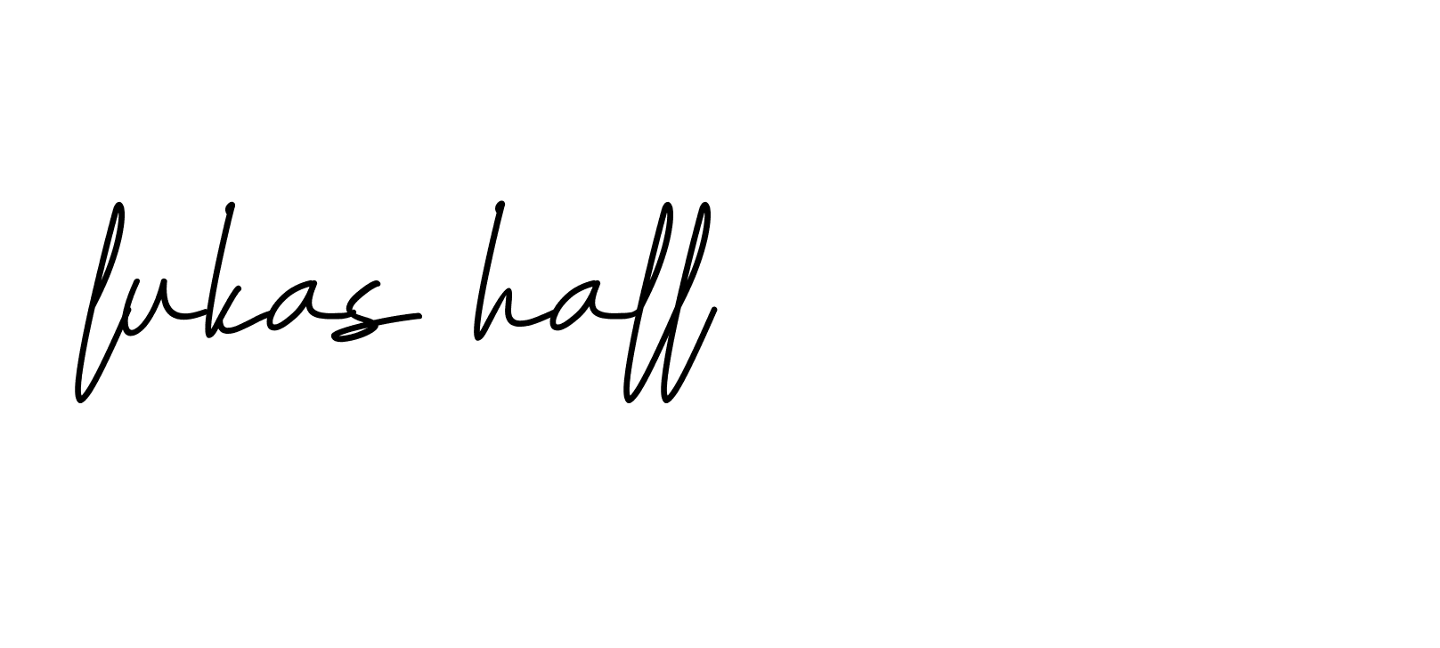 Signature of lukas-hall