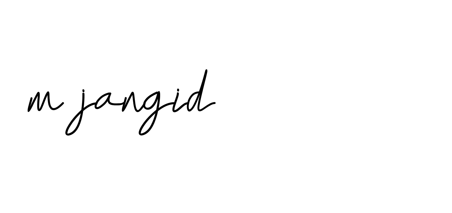 Signature of m-jangid