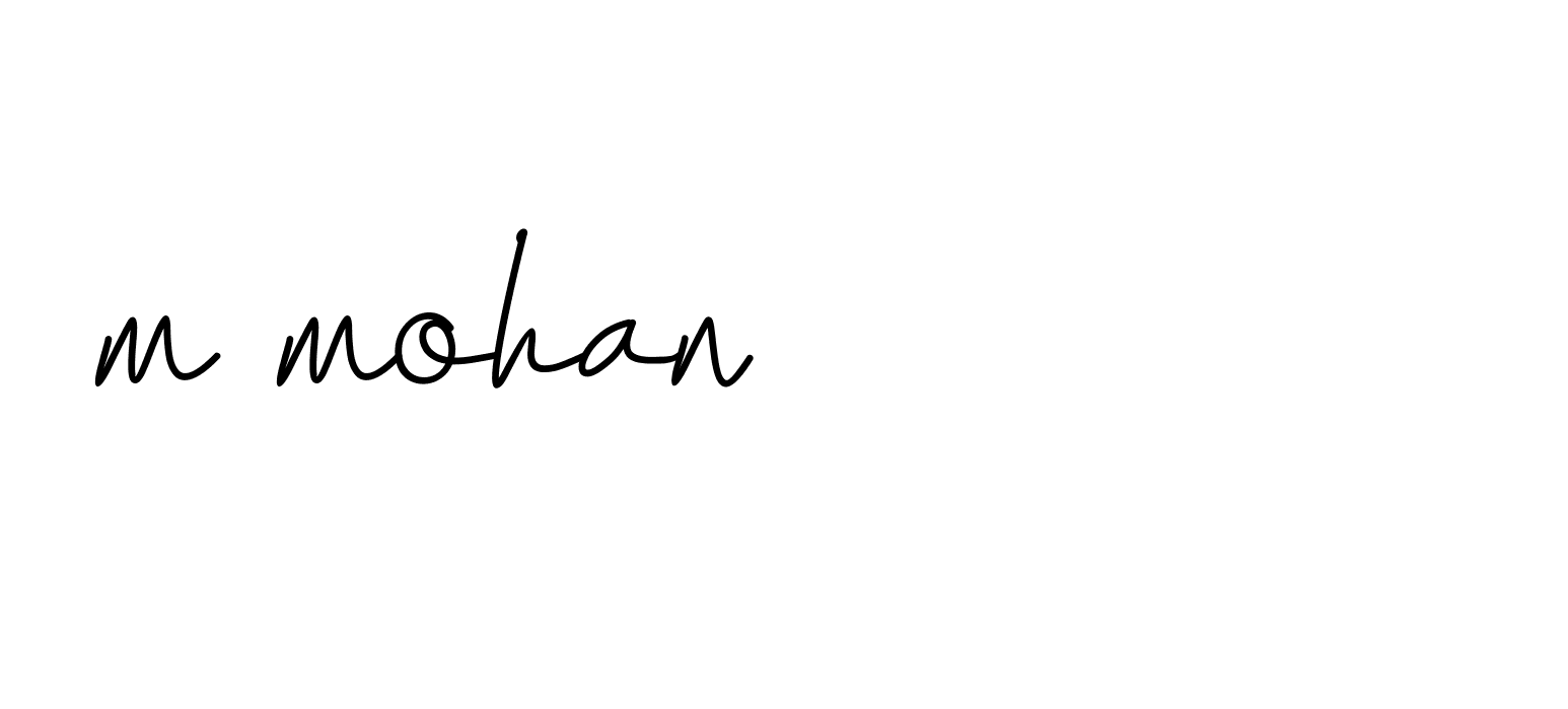 Signature of m-mohan