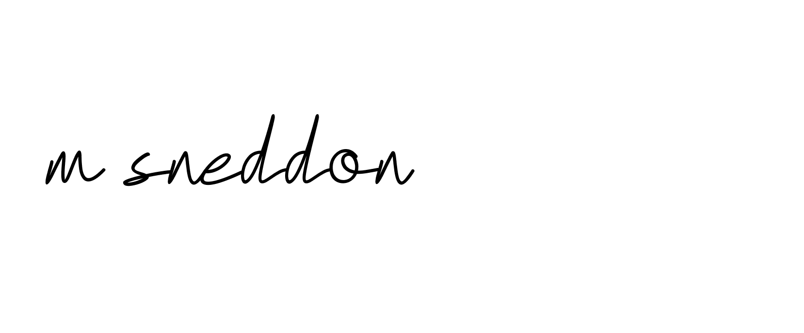 Signature of m-sneddon