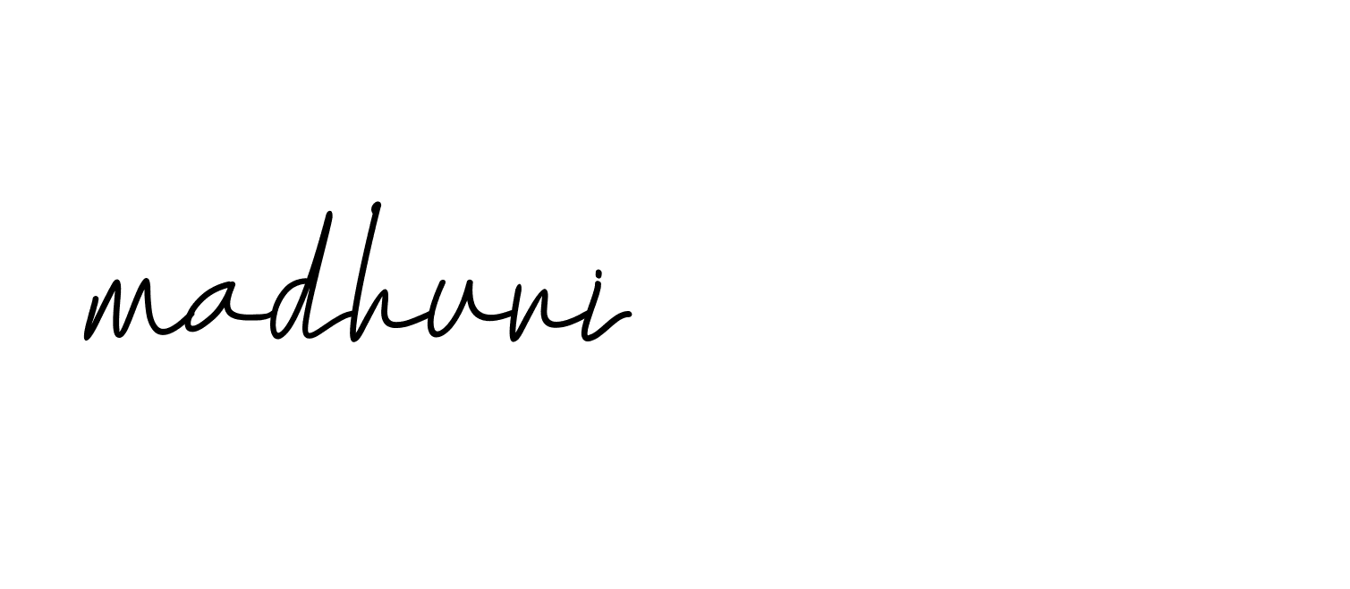 Signature of madhuri