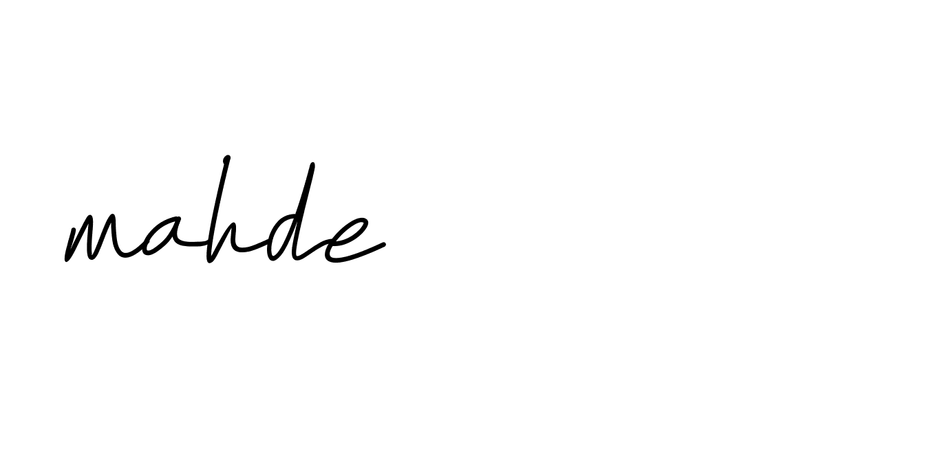 Signature of mahde