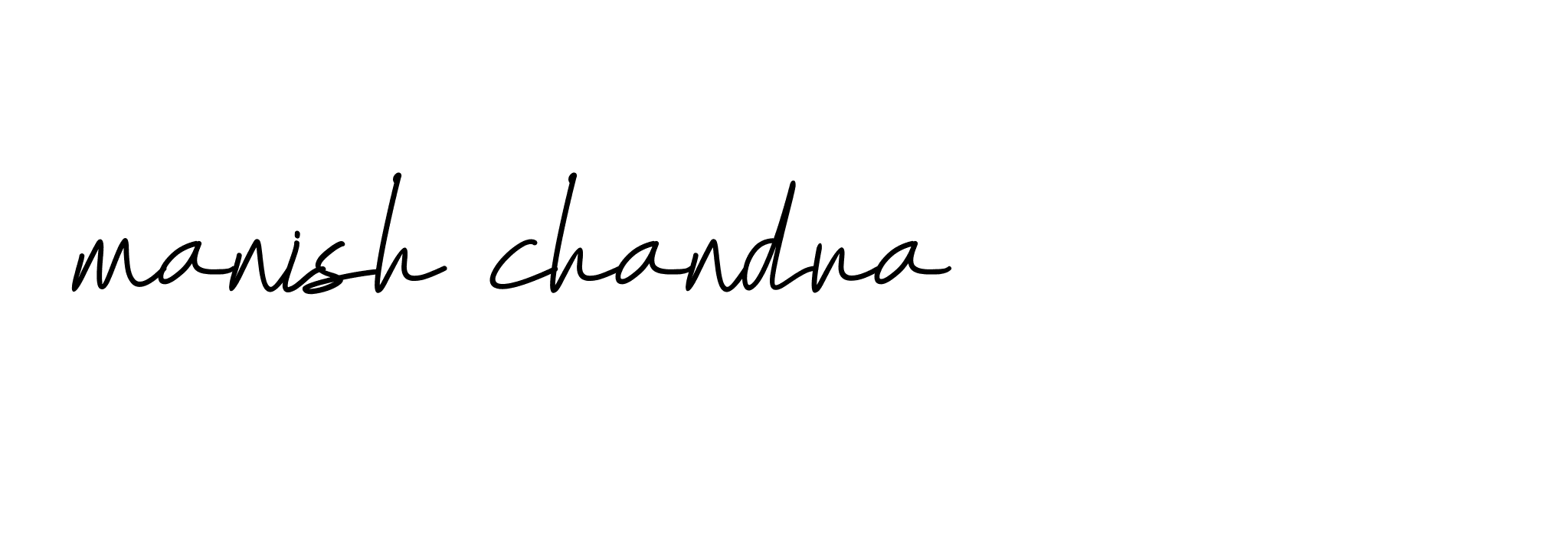 Signature of manish-chandra