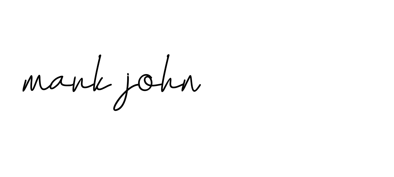 Signature of mark-john