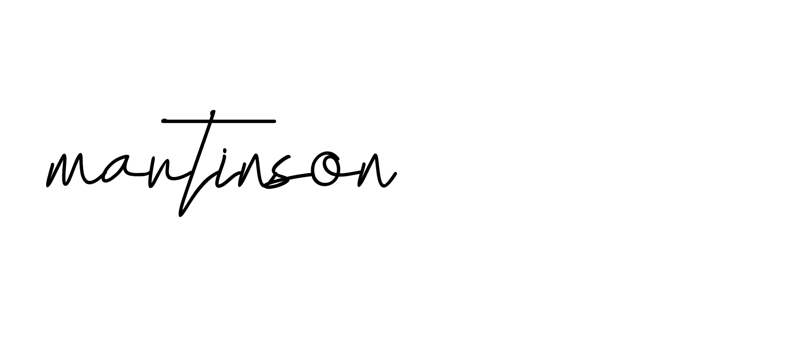 Signature of martinson