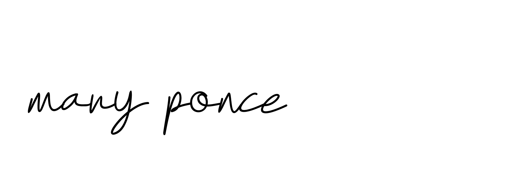 Signature of mary-ponce