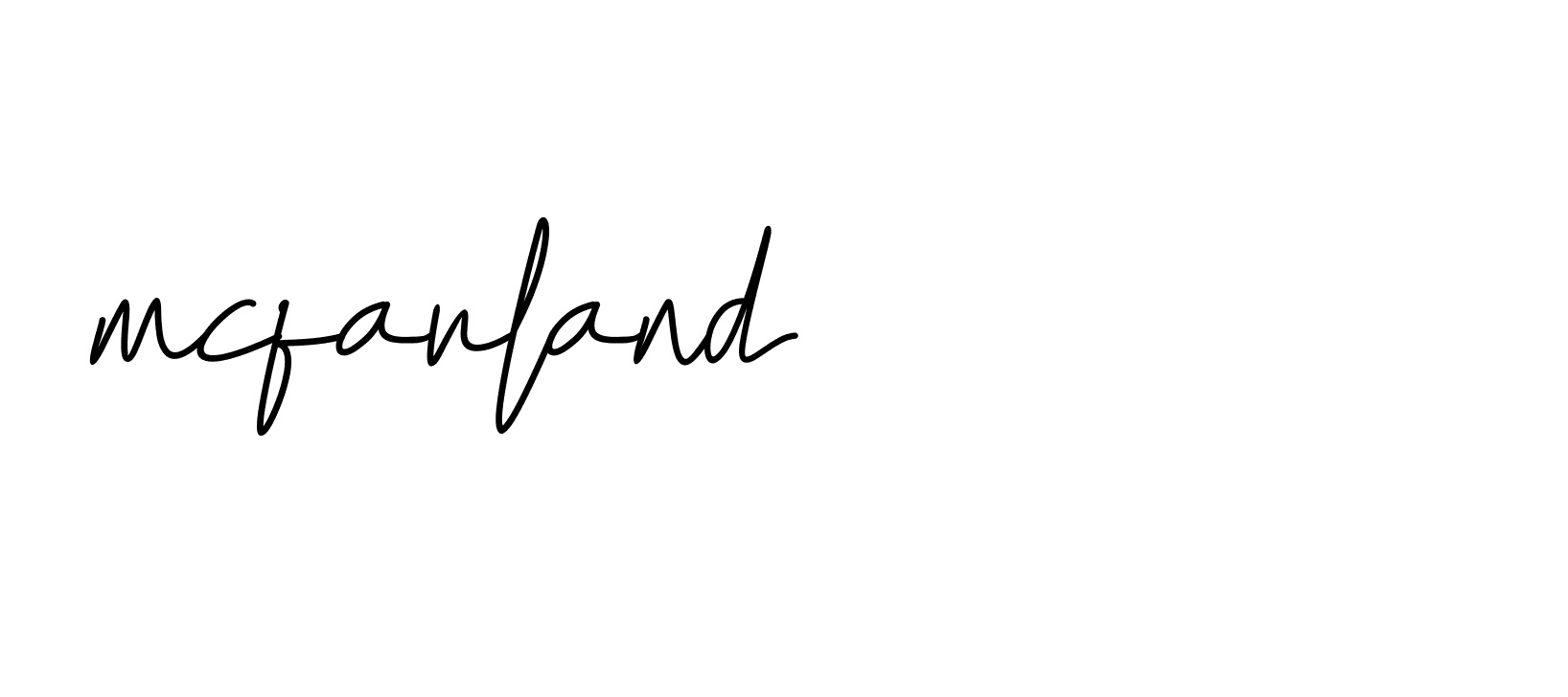 Signature of mcfarland