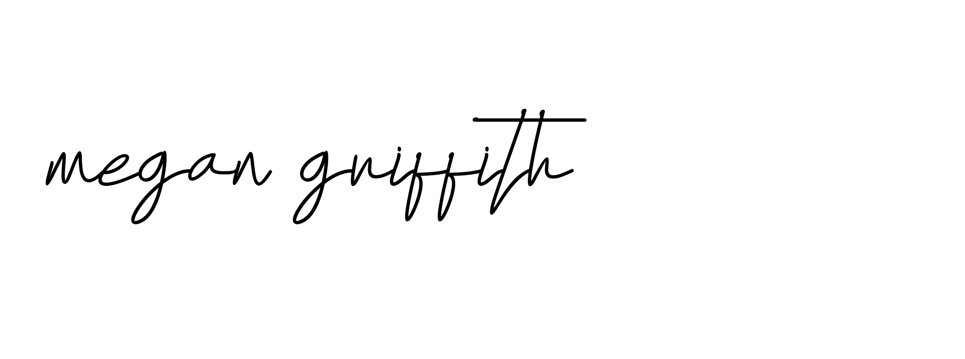 Signature of megan-griffith