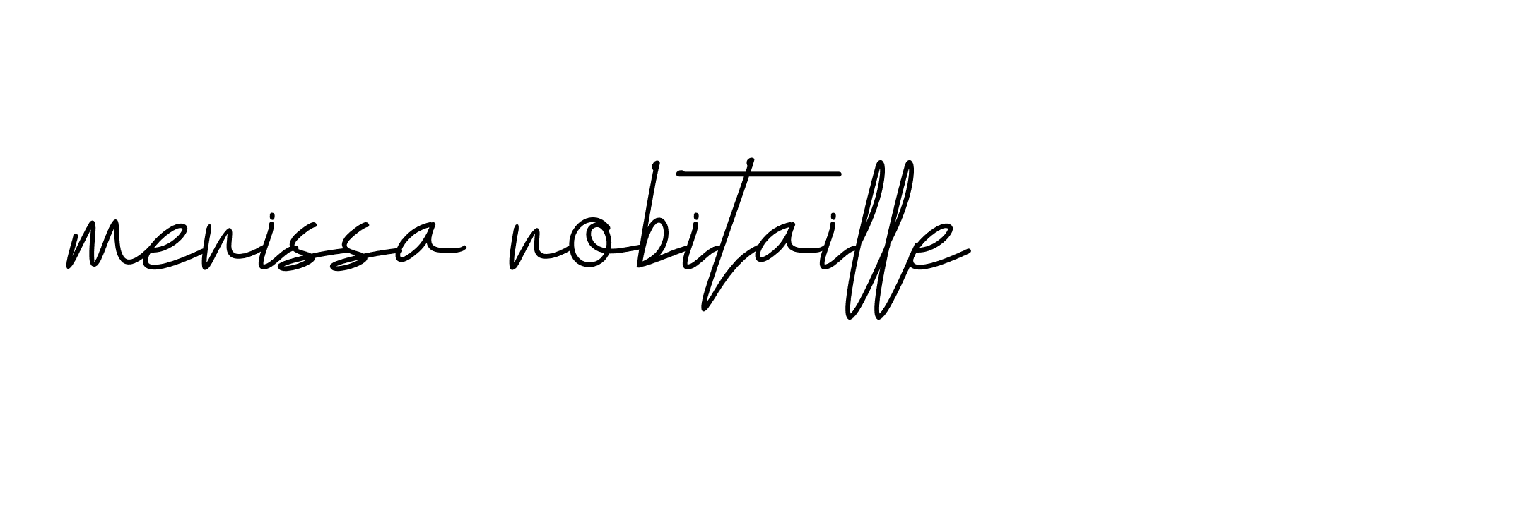 Signature of merissa-robitaille