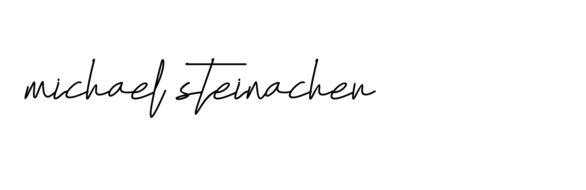 Signature of michael-steinacher