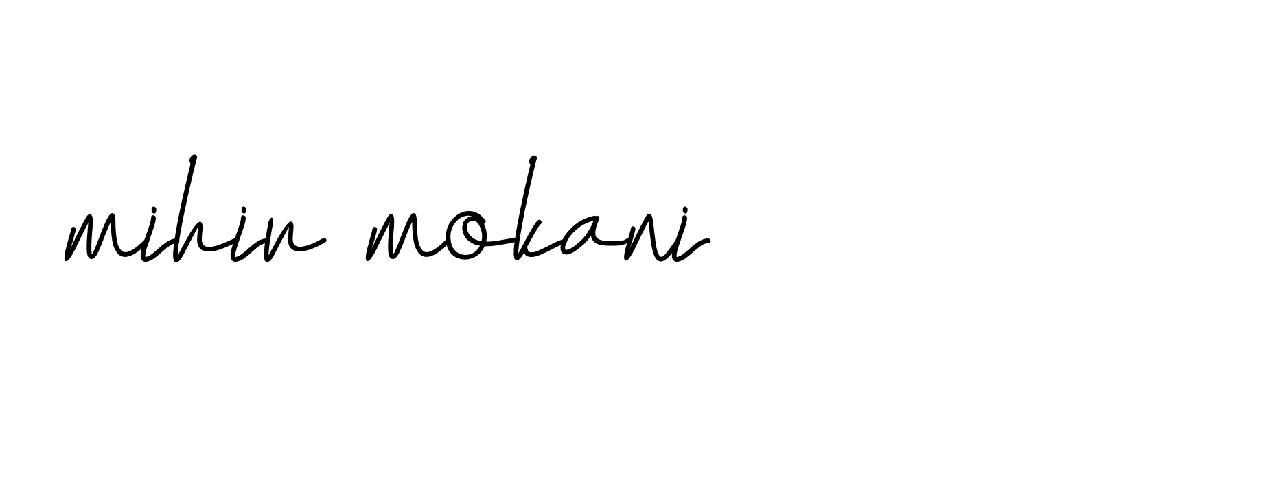 Signature of mihir-mokani