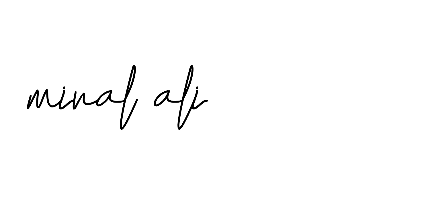 Signature of miral-ali