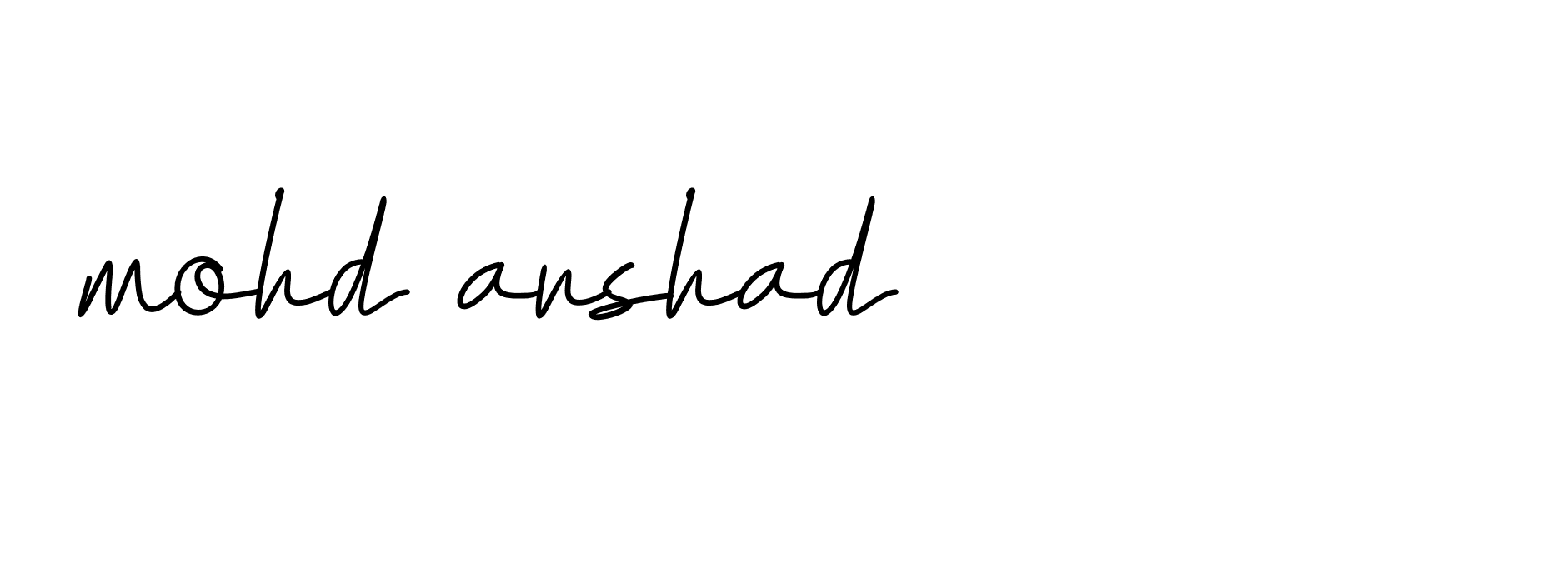 Signature of mohd-arshad