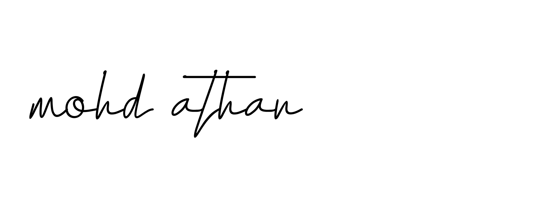 Signature of mohd-athar