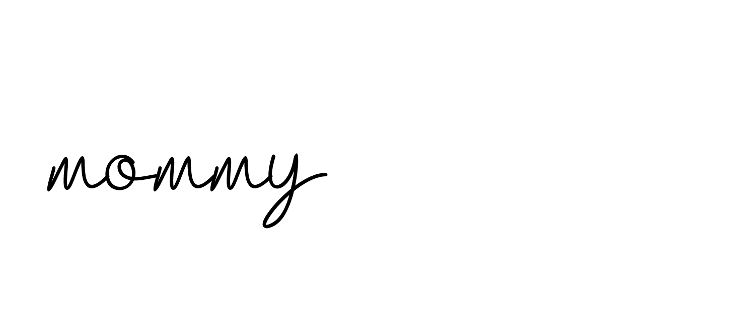 Signature of mommy