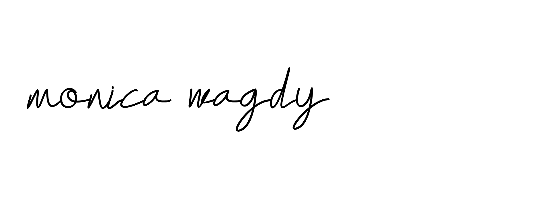 Signature of monica-wagdy