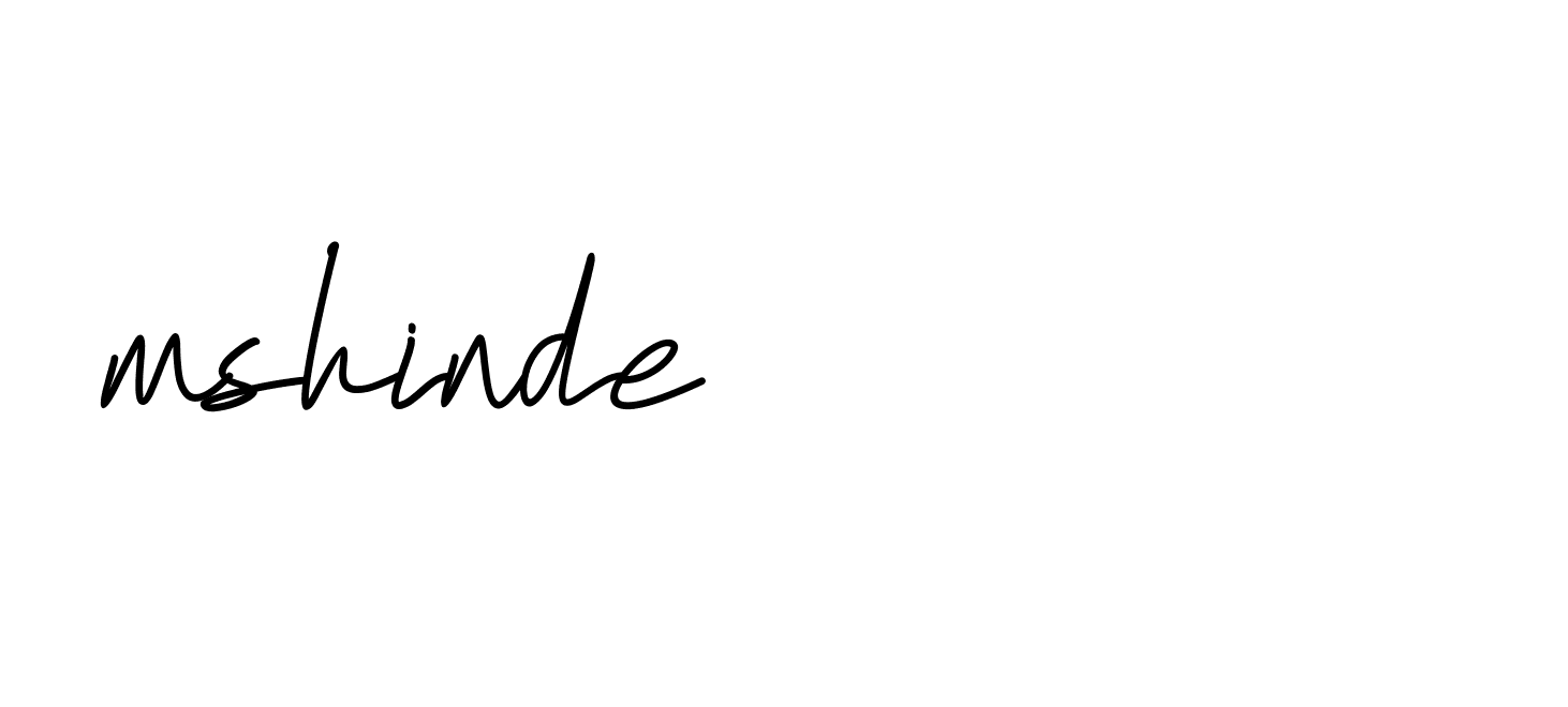 Signature of mshinde