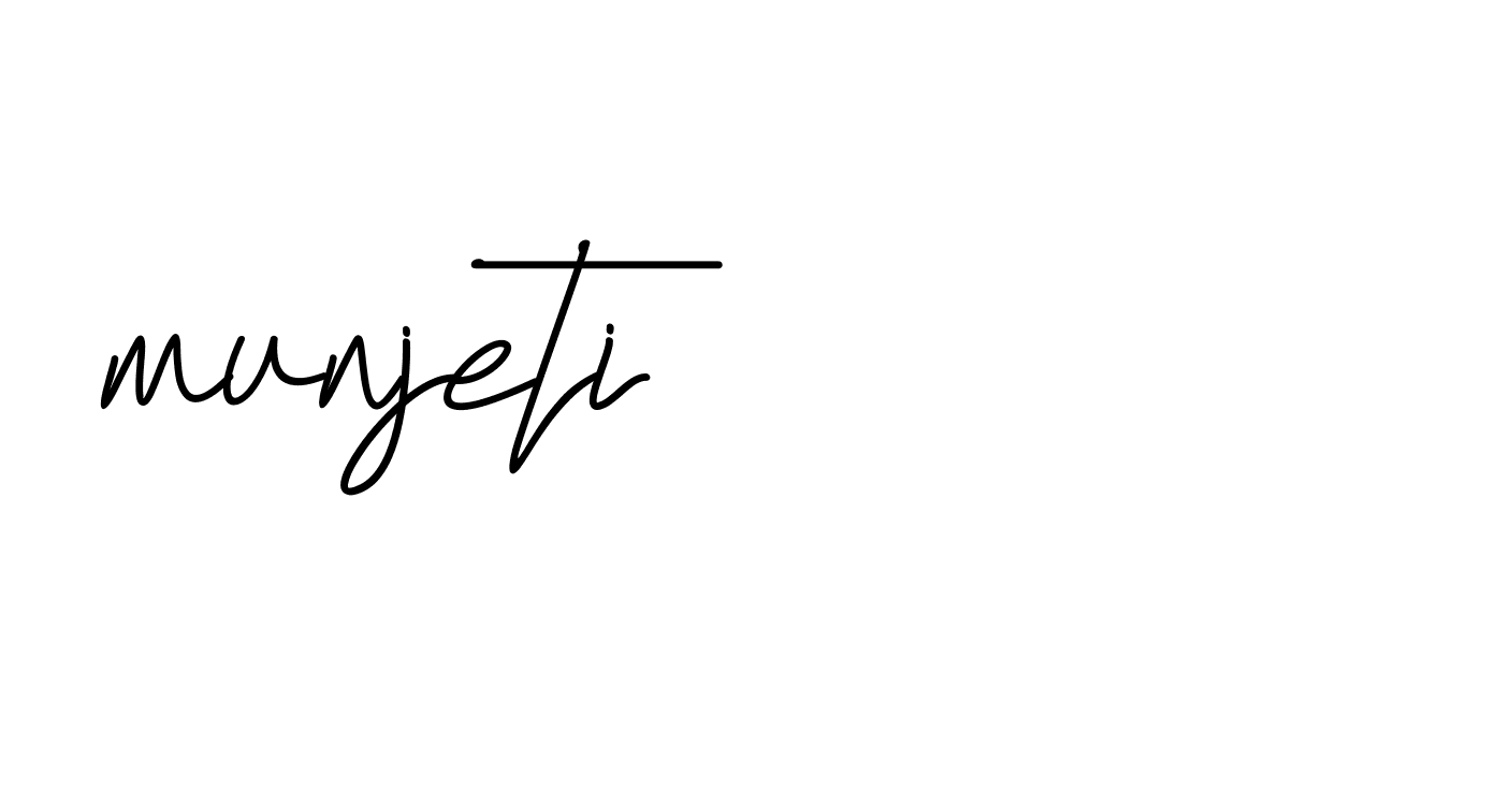 Signature of munjeti