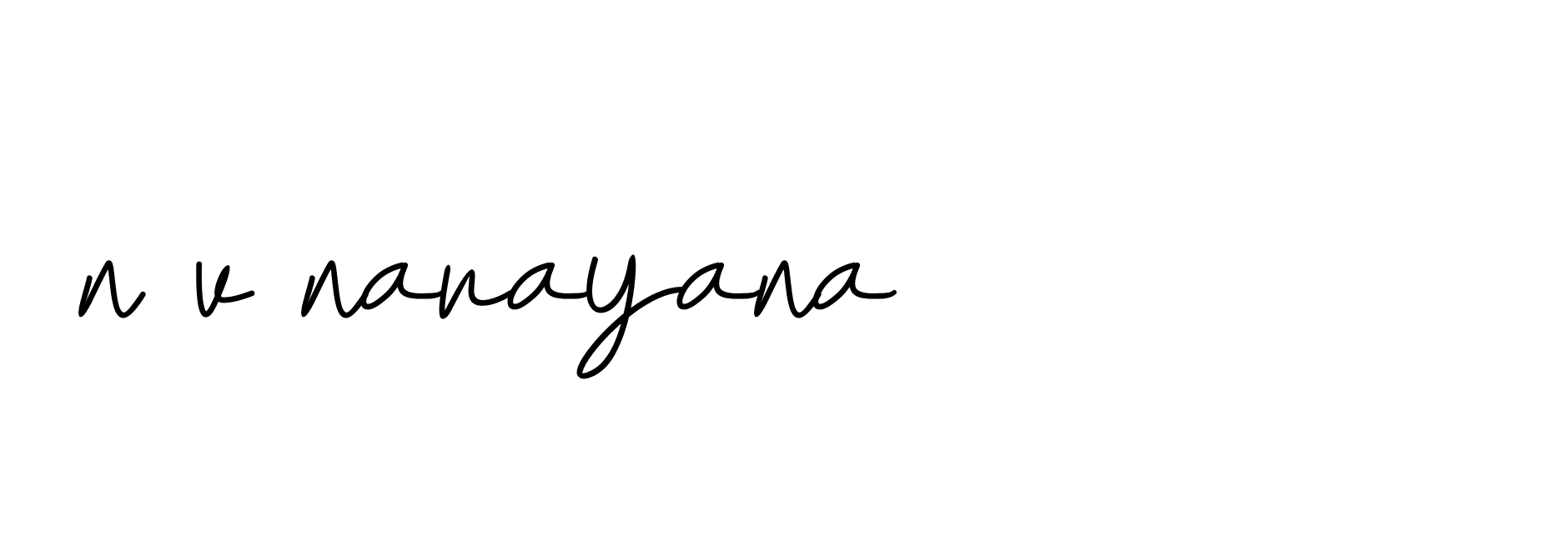 Signature of n-v-narayana