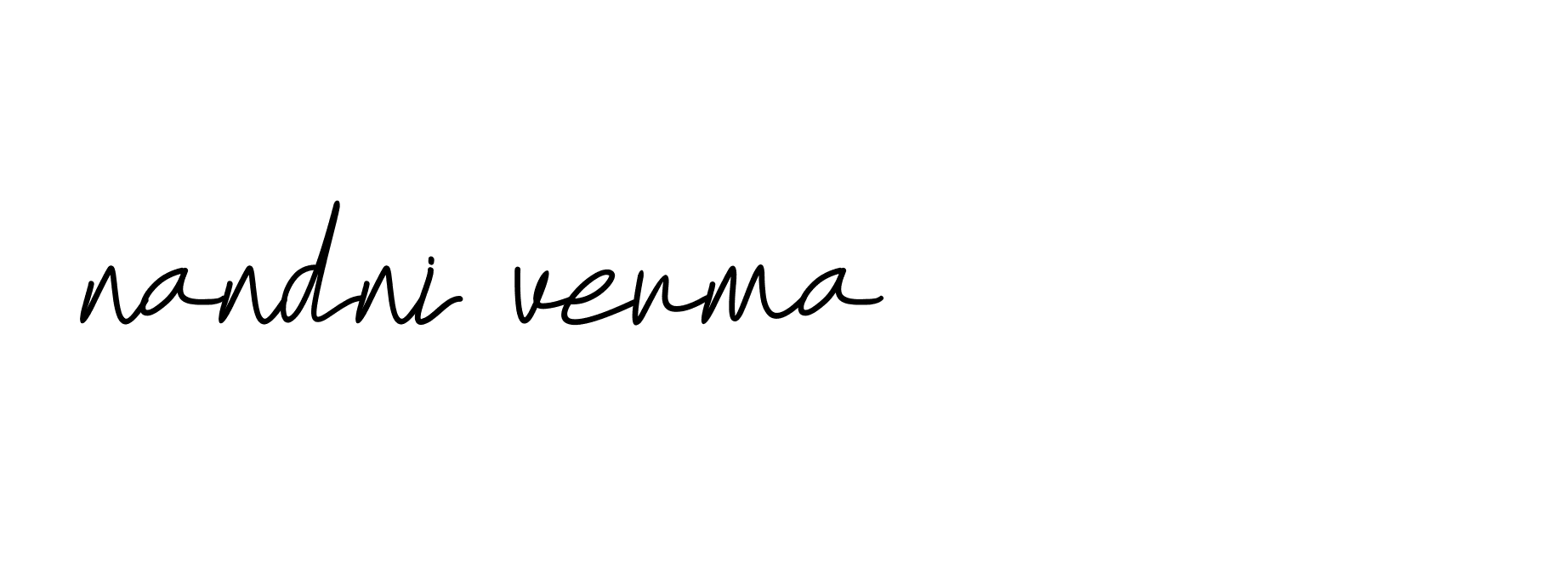 Signature of nandni-verma