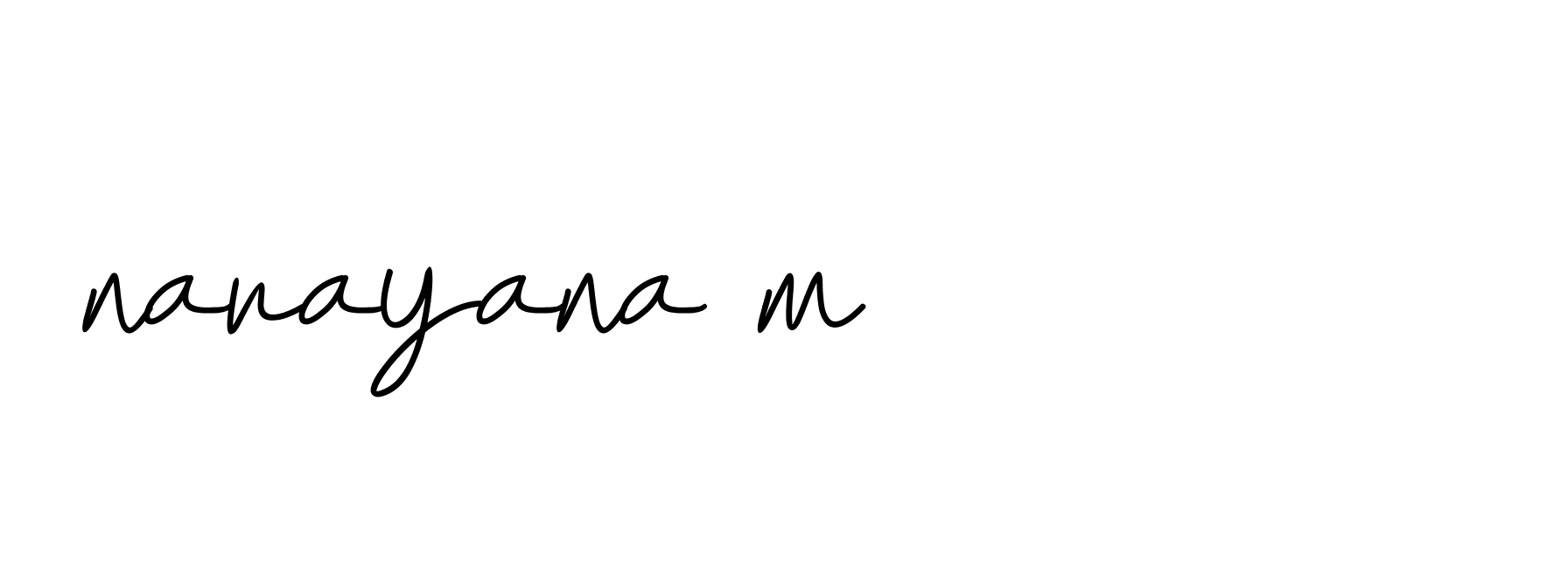 Signature of narayana-m