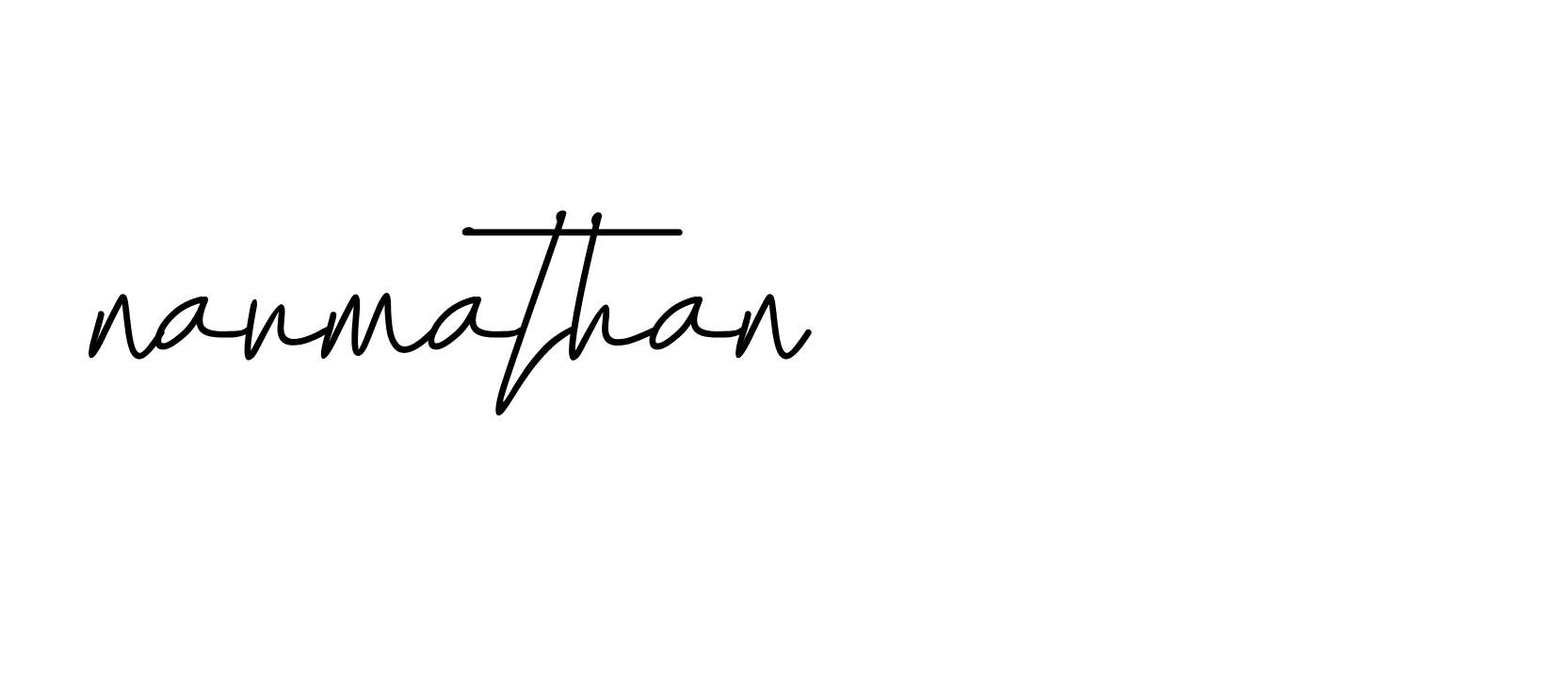 Signature of narmathan