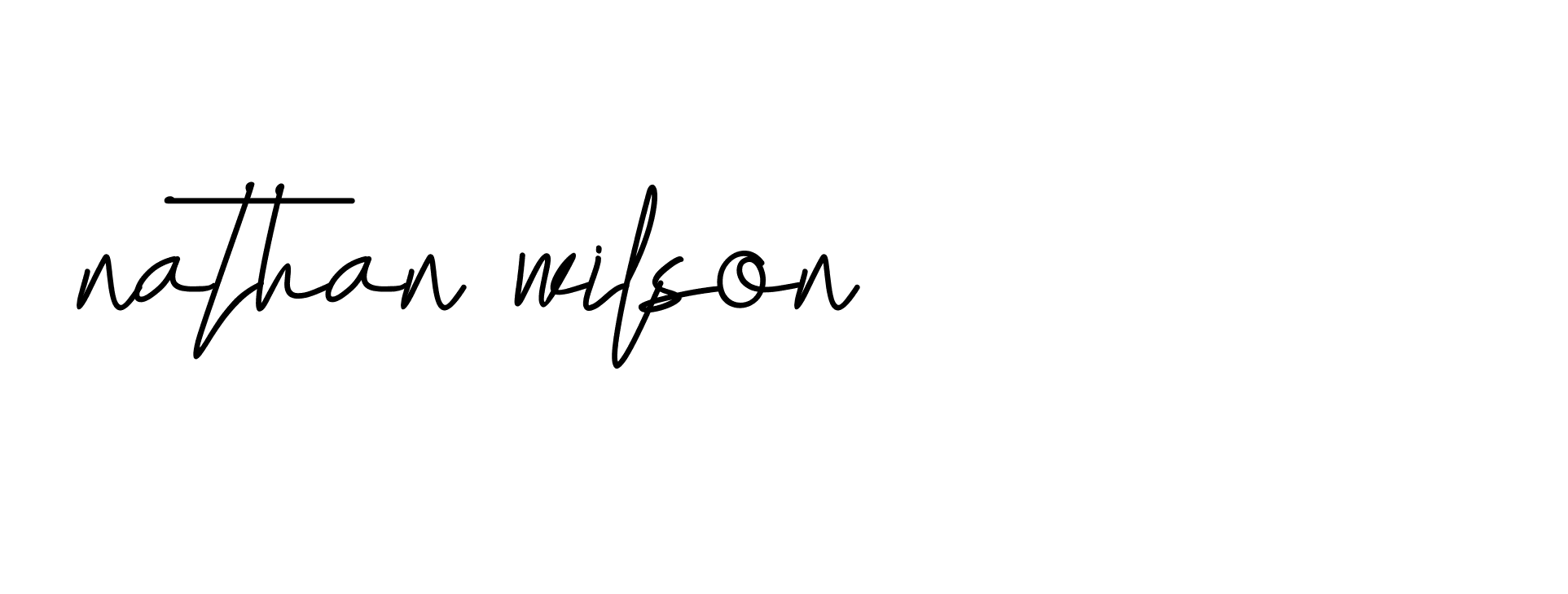 Signature of nathan-wilson-