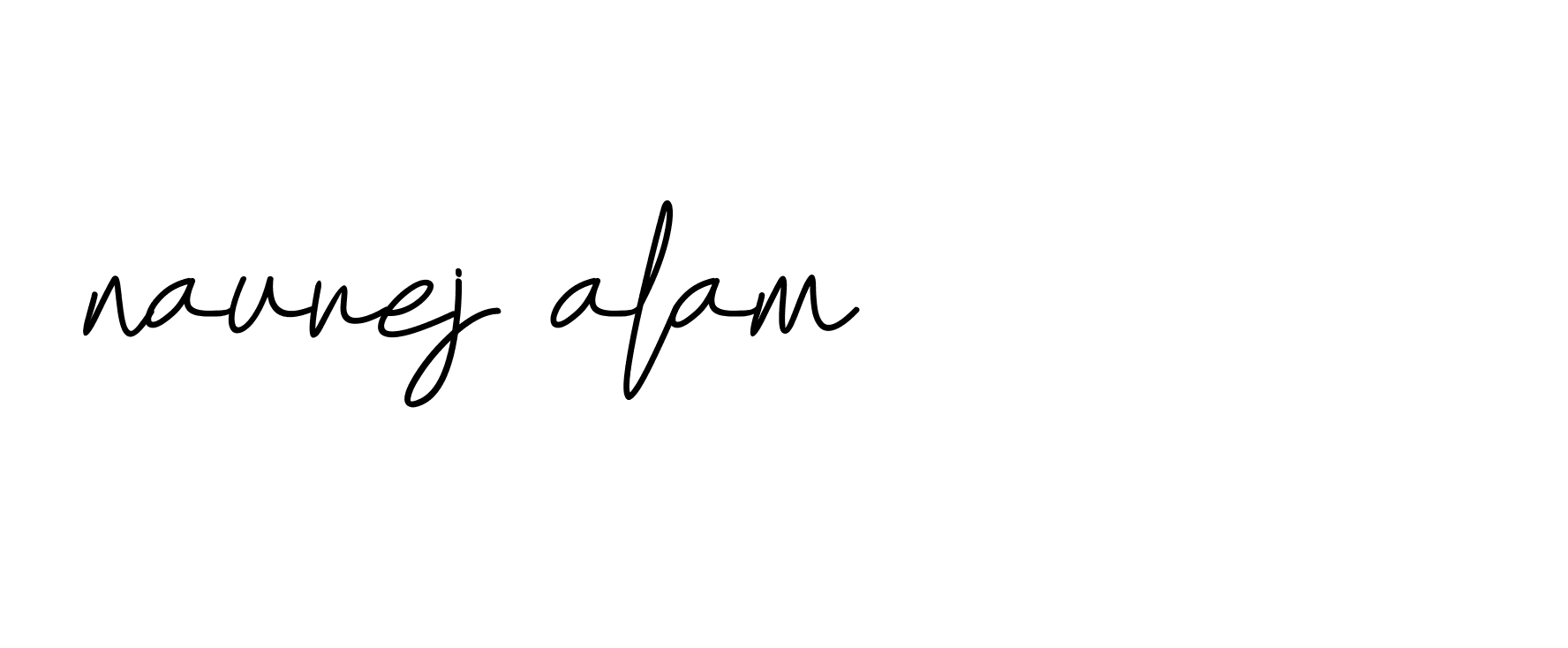 Signature of naurej-alam