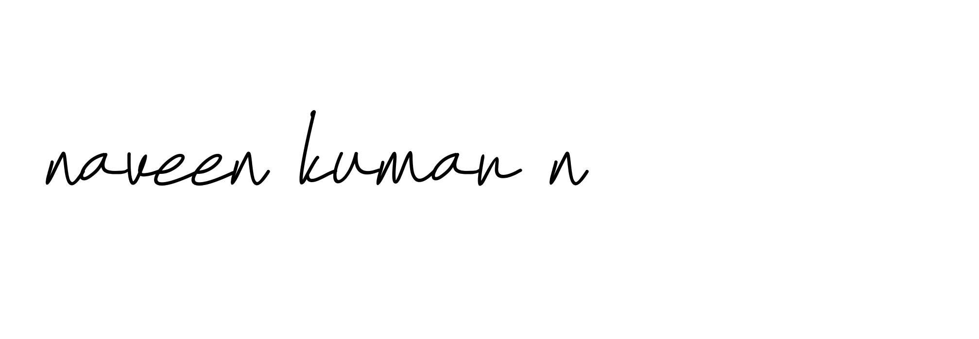 Signature of naveen-kumar-n