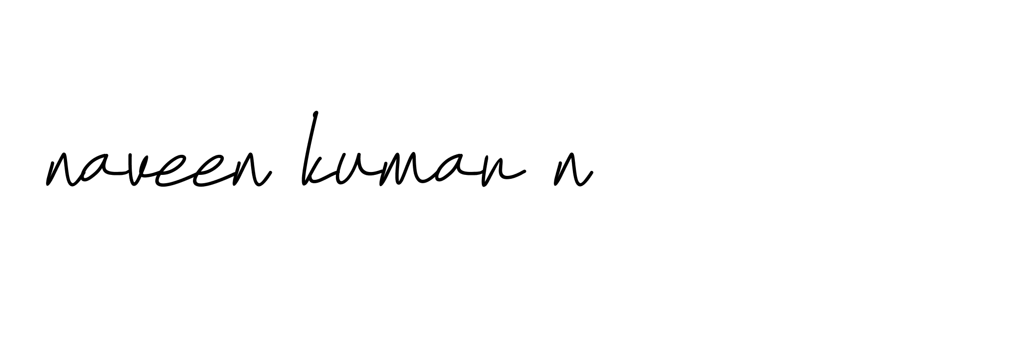 Signature of naveen-kumar-n-