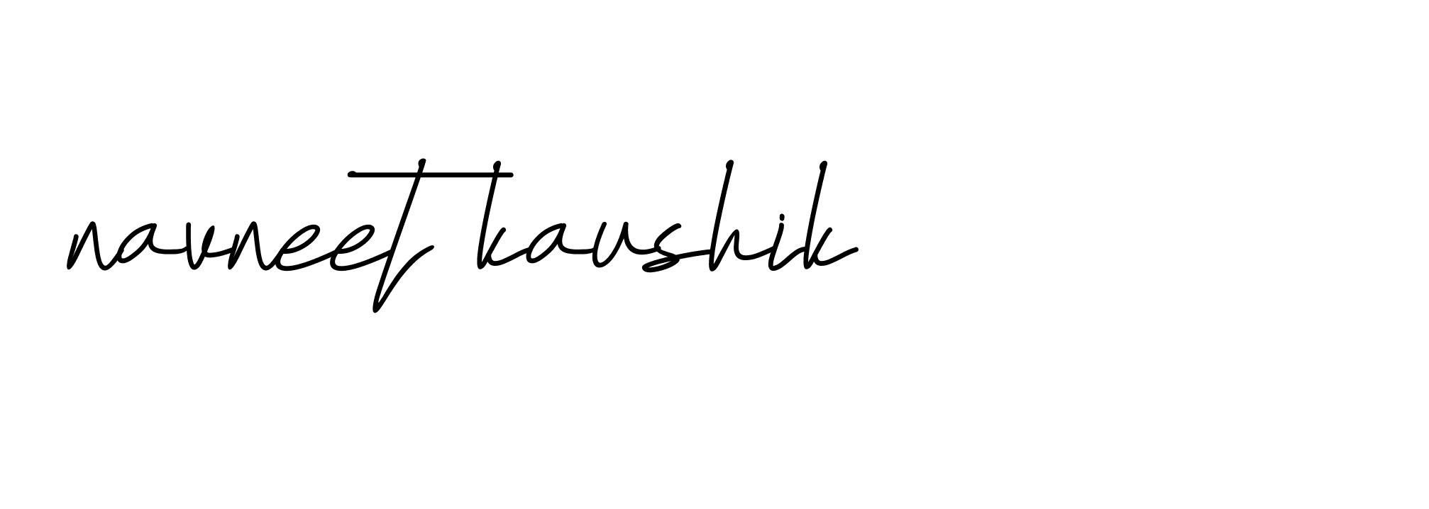 Signature of navneet-kaushik