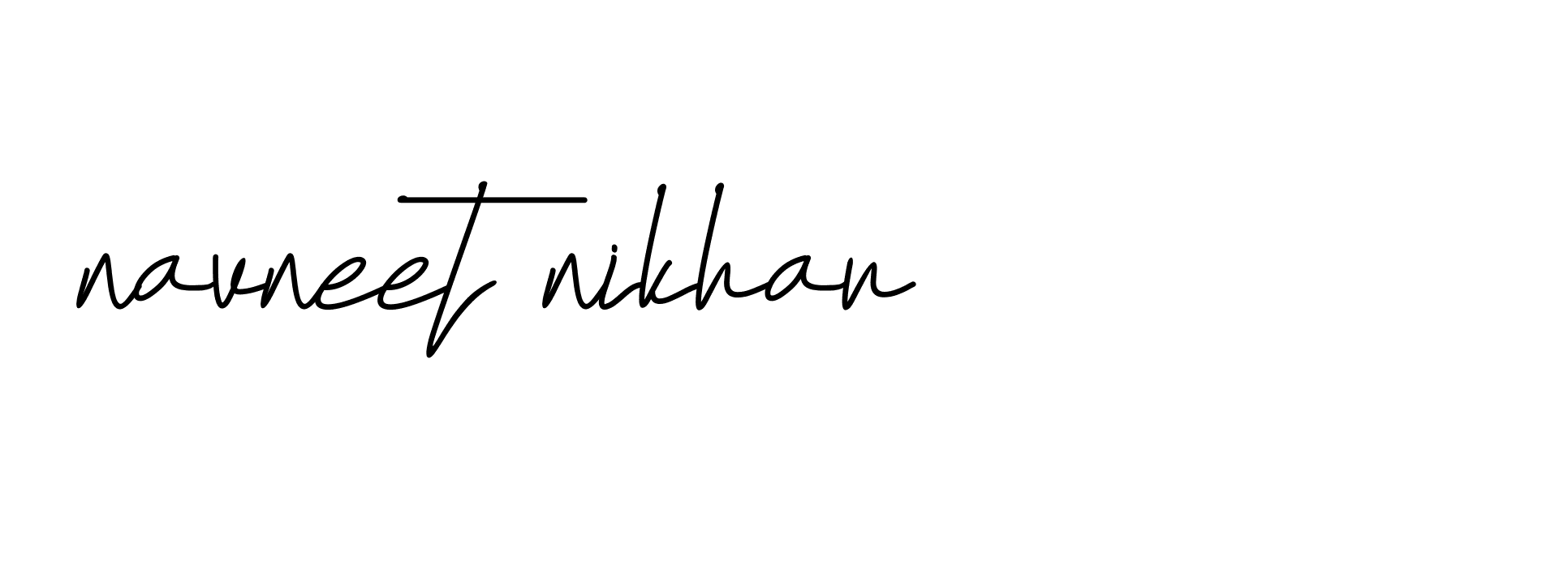 Signature of navneet-nikhar