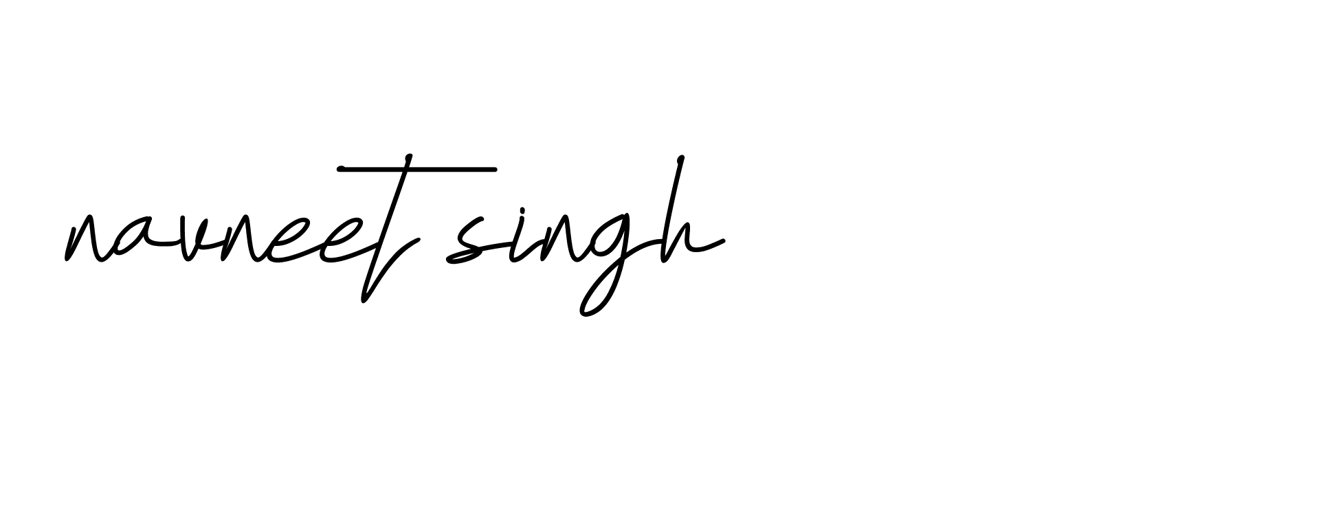 Signature of navneet-singh-