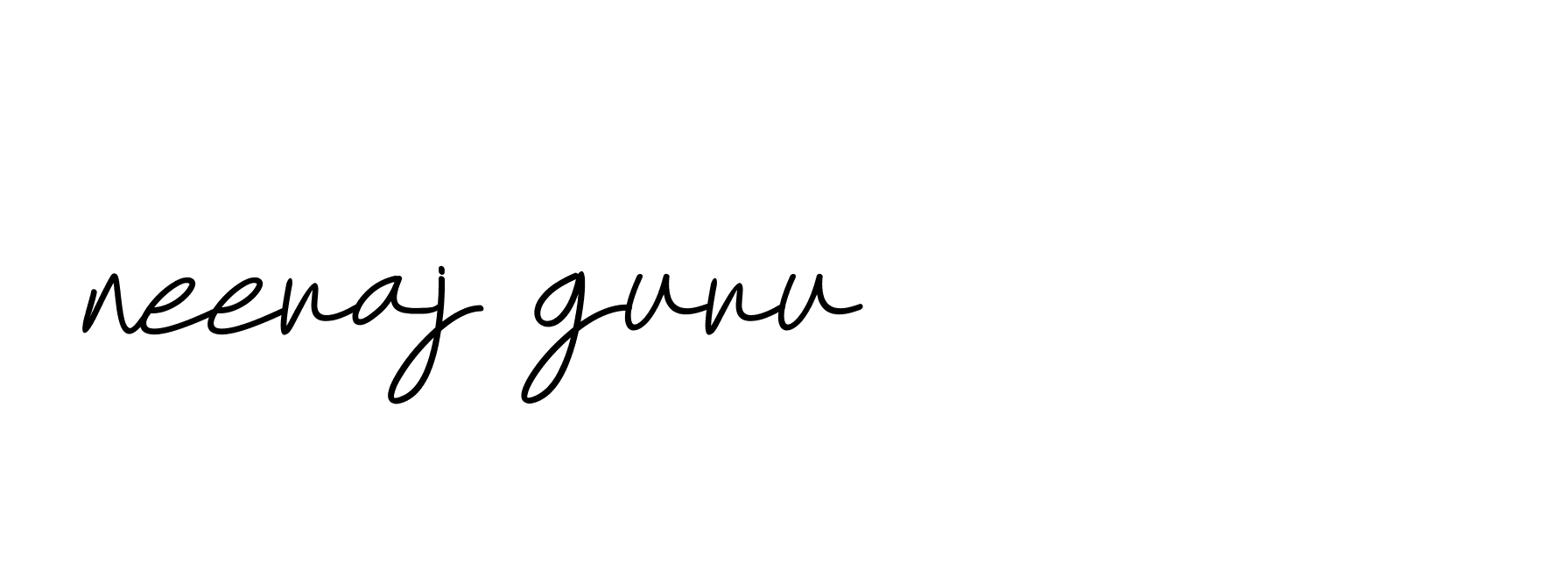 Signature of neeraj-guru