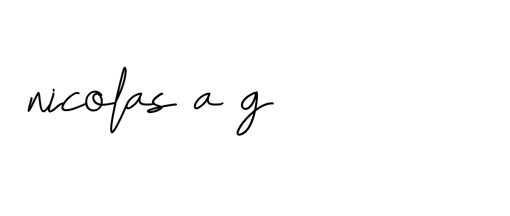 Signature of nicolas-a-g