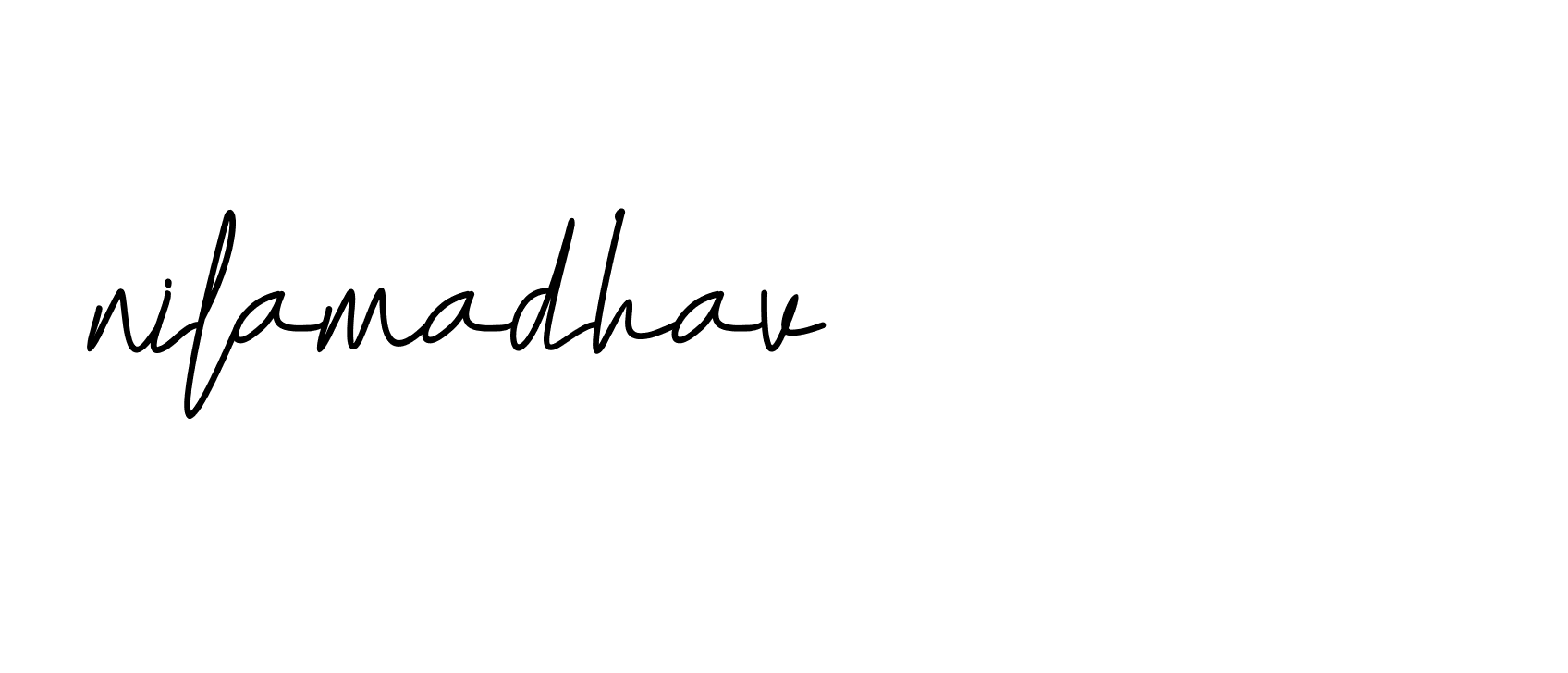 Signature of nilamadhav