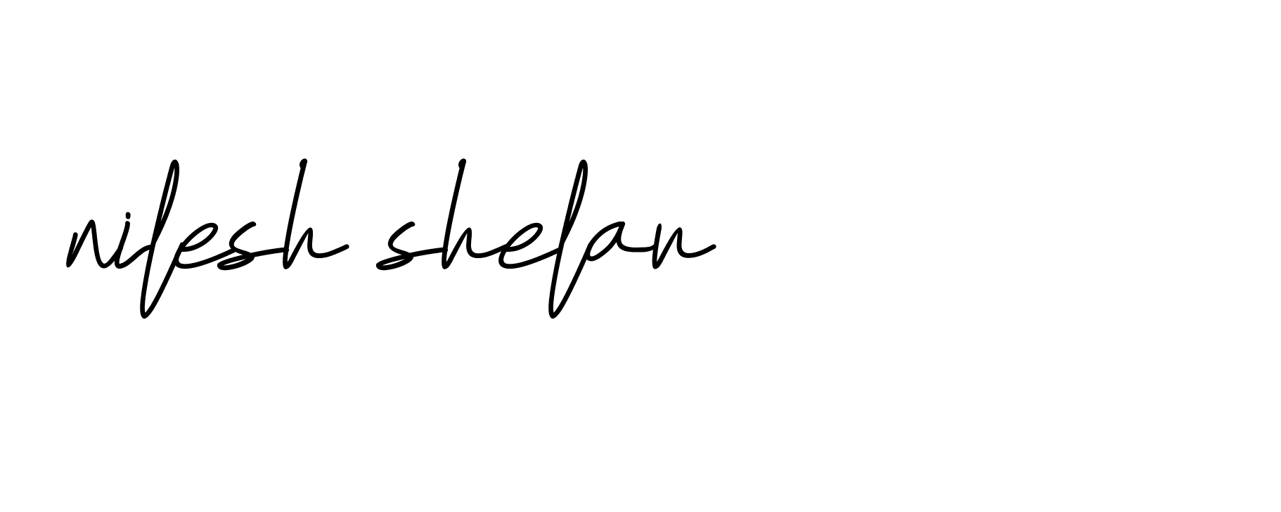 Signature of nilesh-shelar