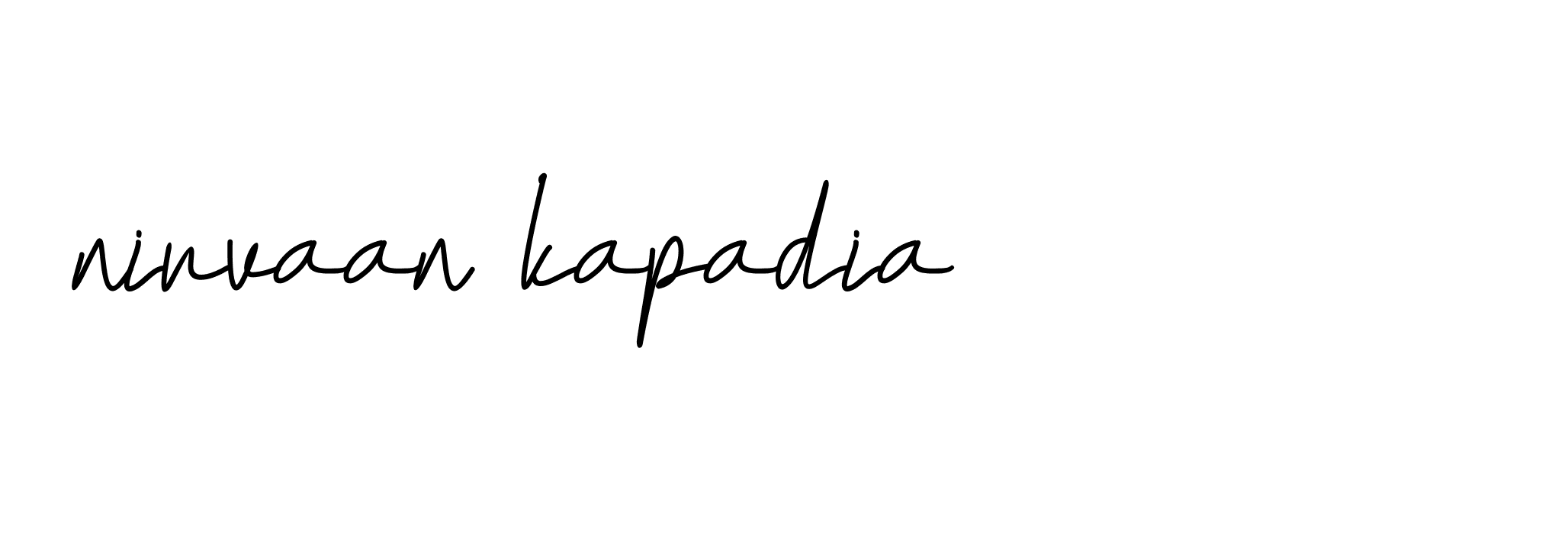 Signature of nirvaan-kapadia